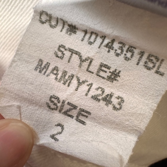 NYDJ Alina Pull On Ankle Jean size 2 in Endless White High Rise Stretch - Picture 7 of 7